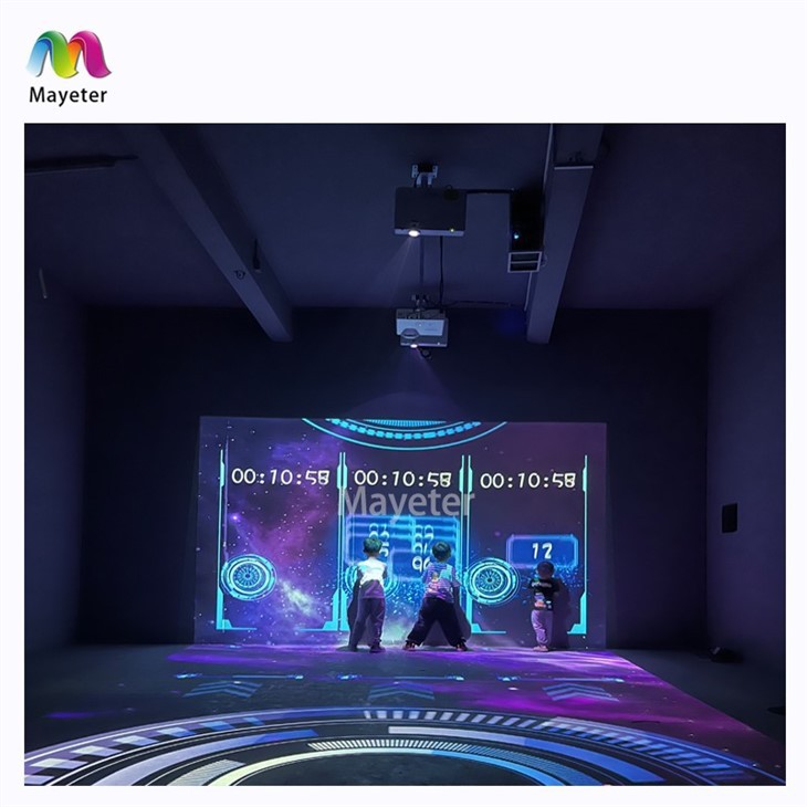 Interactive Floor System Projector Kids Game Kids Interactive Playground Interactive Projector